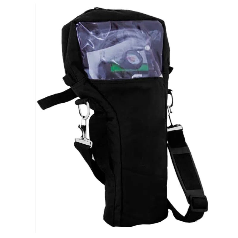 Estuche resistente porta tanque de oxígeno de 425 lts con asa de transporte Handy