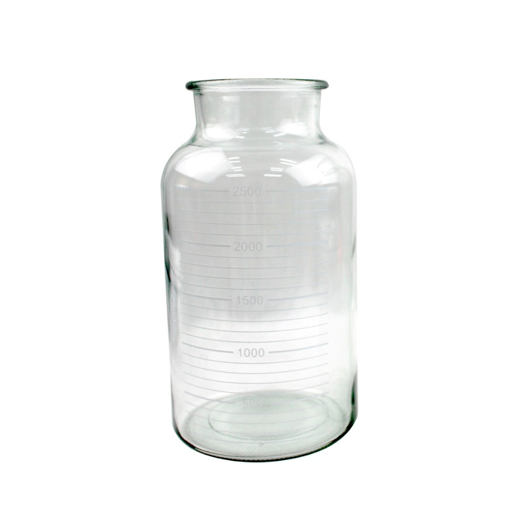 Frasco de 2500ml para aspirador quirúrgico, fabricado en vidrio Aspiradores