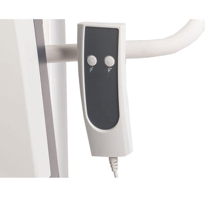 Grúa eléctrica para elevación de paciente con arnés estándar y Base estable | Soporte hasta 185 kg Handy