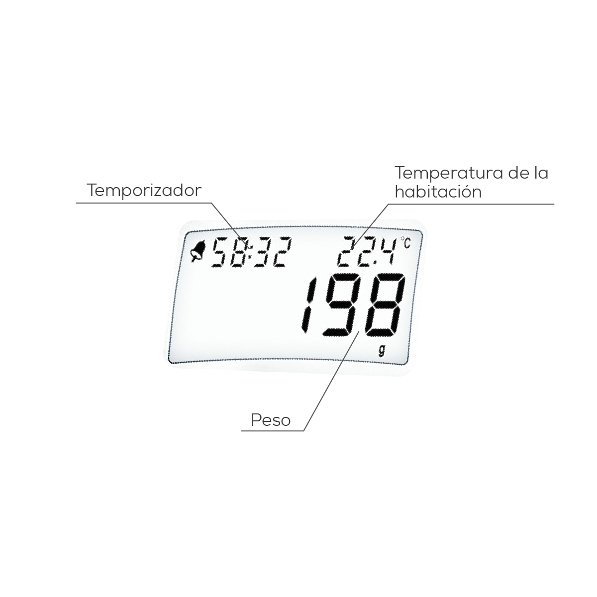 Báscula de Cocina KS54 Digital Gramera de Acero Inoxidable / KS54 Marca Beurer