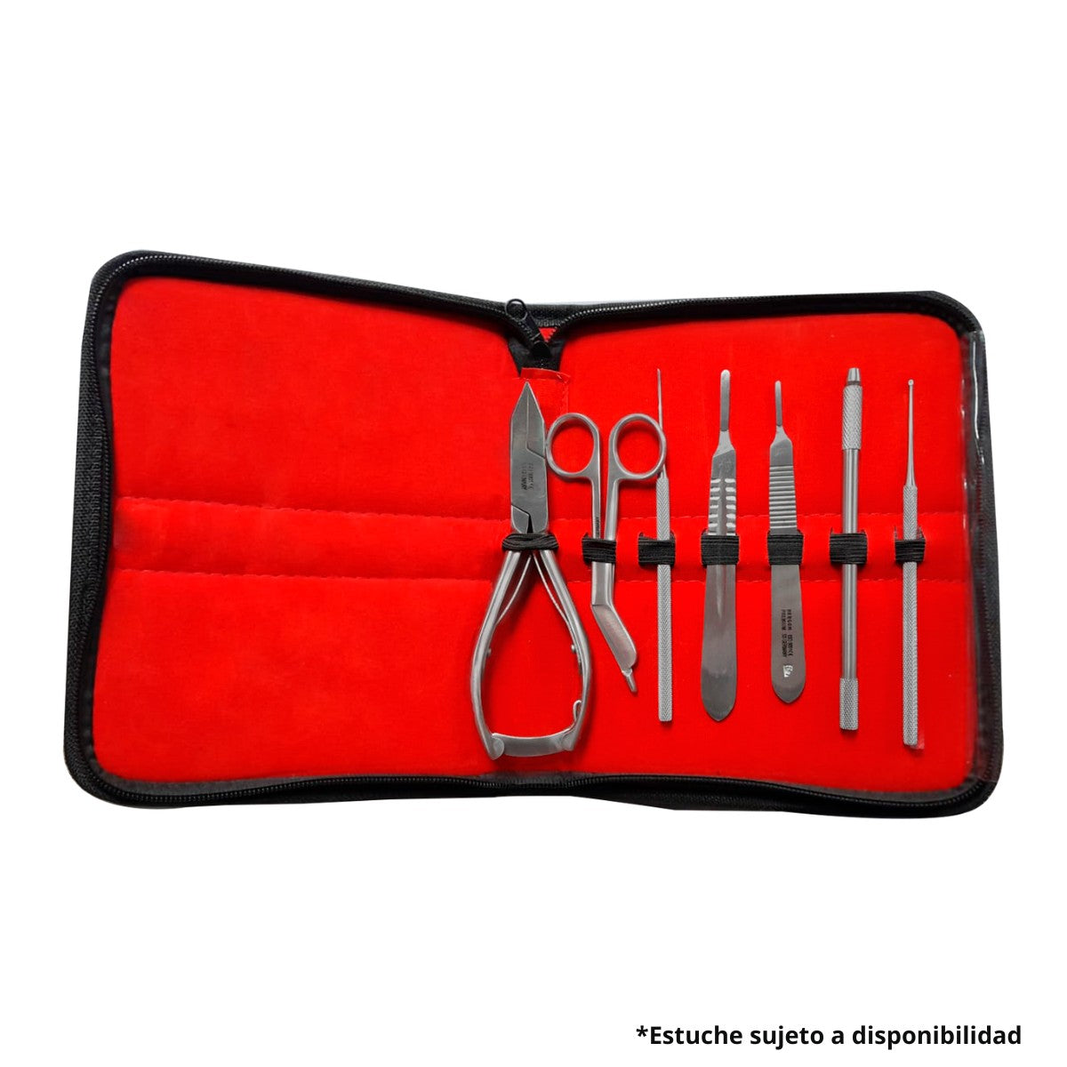 Instrumental Podológico 8 Piezas de Alta Calidad | Acero inoxidable