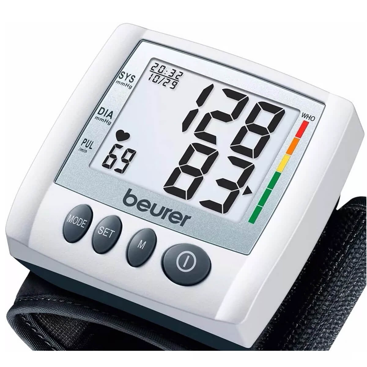 Kit Baumanómetro Digital de Muñeca BC30 con Termómetro Clínico Digital FT09 Beurer
