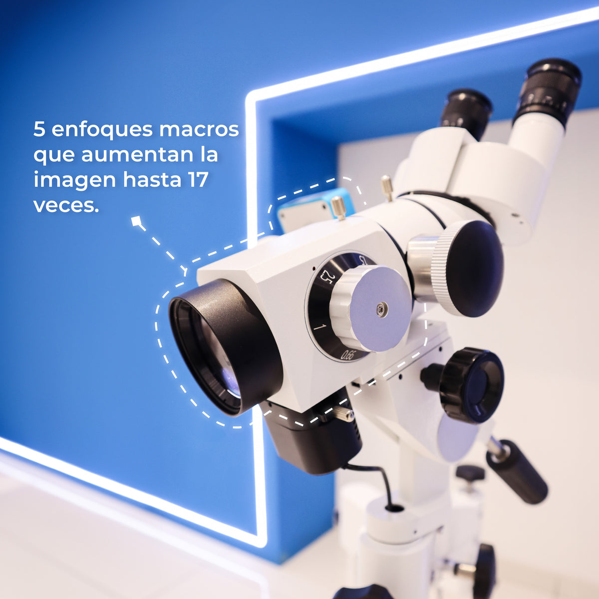 Kit Colposcopio con Brazo Pantográfico LED + Colpocámara HDMI 2K + Software Neomedic Elite - Kit Colposcopio CO-LED1 Marca Microgyn
