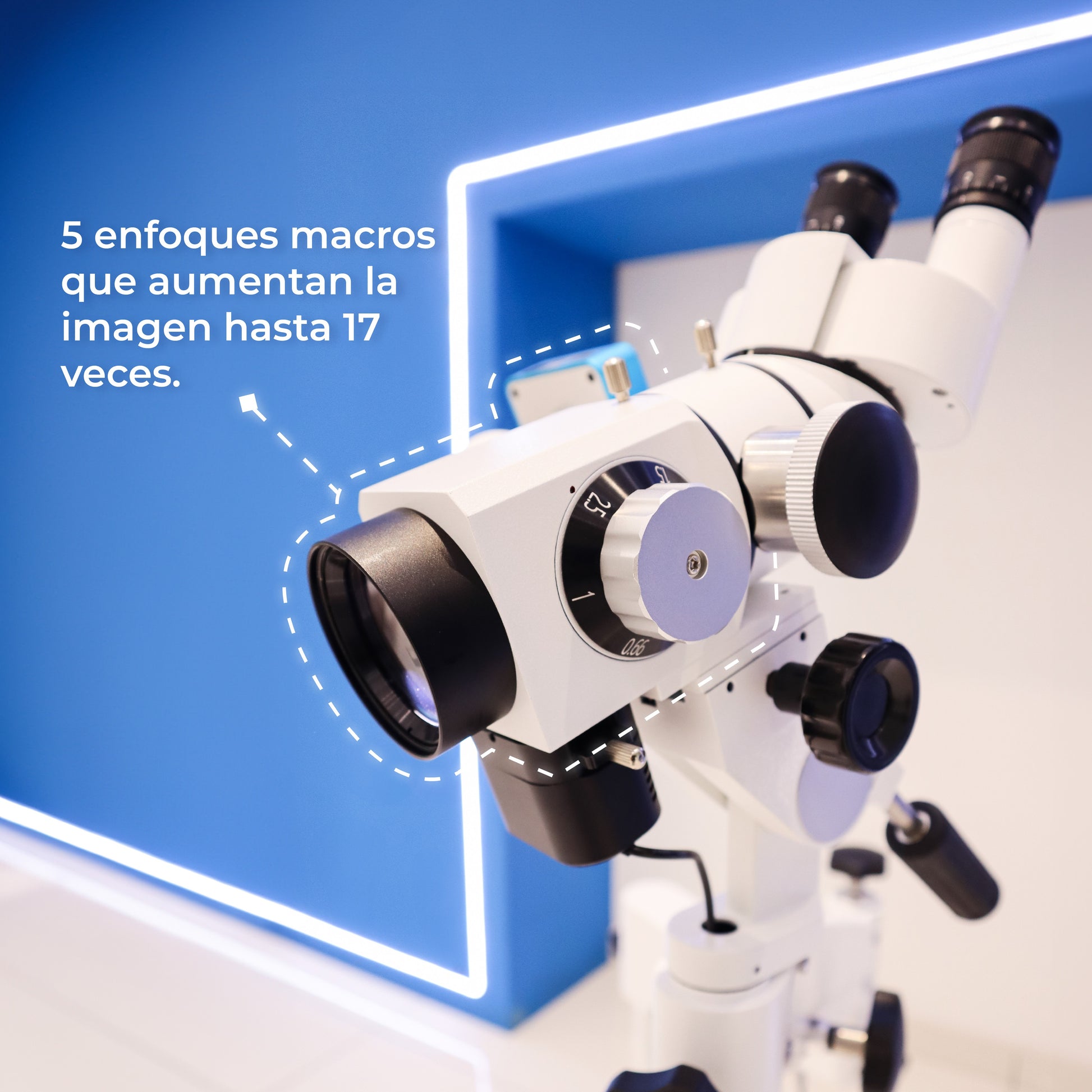 Kit Colposcopio con Brazo Pantográfico LED + Colpocámara HDMI 2K + Software Neomedic Elite - Kit Colposcopio CO-LED1 Marca Microgyn