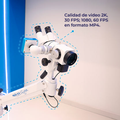 Kit Colposcopio con Brazo Pantográfico LED + Colpocámara HDMI 2K + Software Neomedic Elite - Kit Colposcopio CO-LED1 Marca Microgyn
