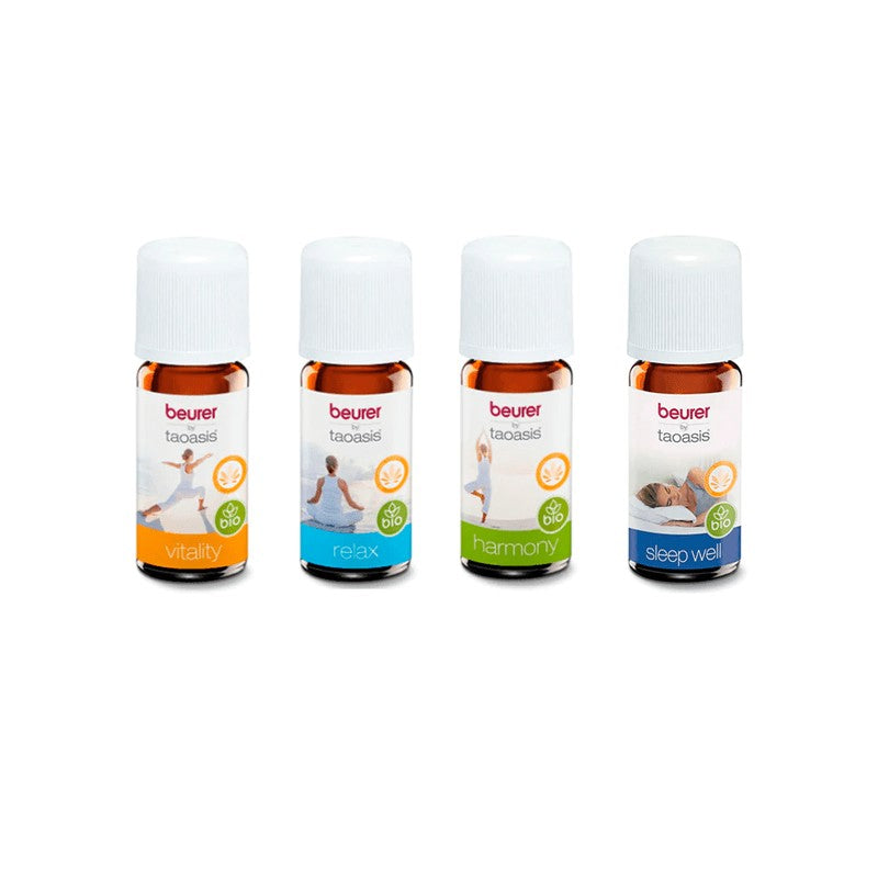 Kit de 4 Aceites Esenciales para Difusor / OILR+OILW+OILV+OILH Marca Beurer
