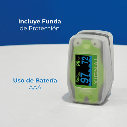 Kit de Baumanómetro Pediátrico con Set de 3 Brazaletes + Oxímetro digital de pulso / pulsioxímetro de uso pediátrico con estuche incluido