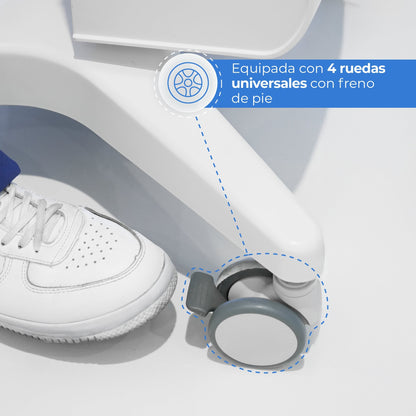 Lámpara quirúrgica móvil con batería, 1 satélite, HyLED200M I Marca Mindray