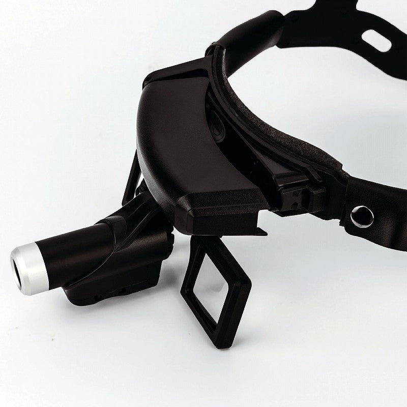 Lupa Quirúrgica con Lámpara Frontal Quirúrgica Recargable LED Fija con Lupa para Uso Médico Led View