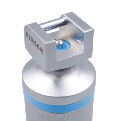 Mango Stubby Corto de Laringoscopio compatible con luz estándar | Acero inoxidable Alemán de alta calidad