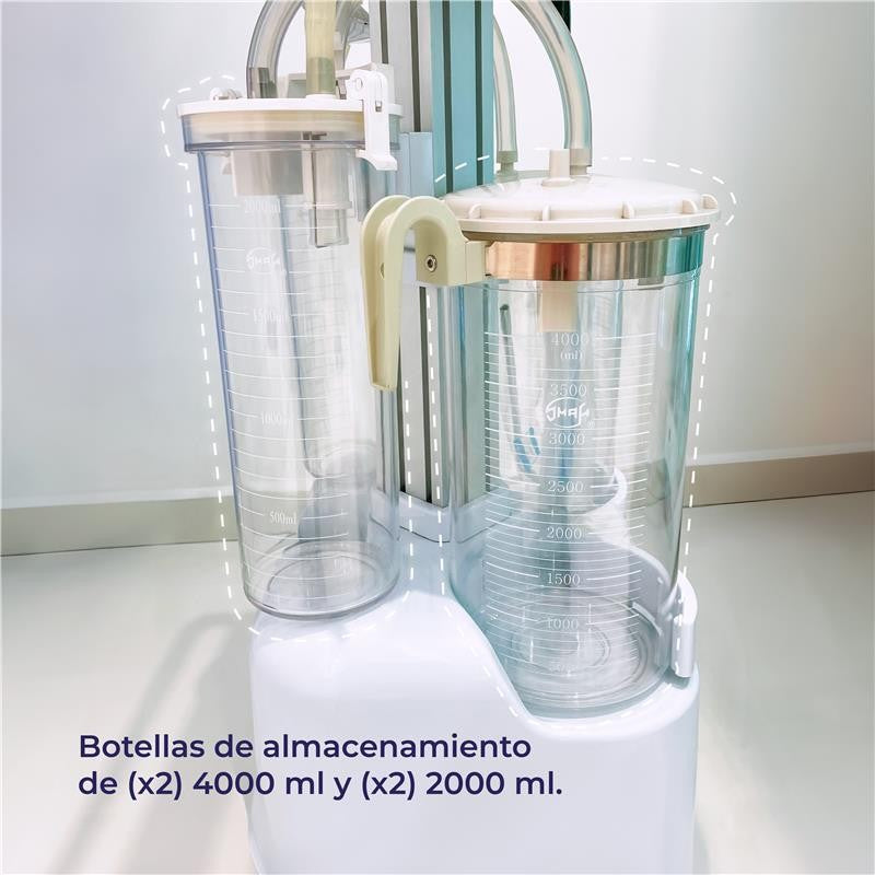 Máquina de Liposucción | Aspirador Quirúrgico para liposucción de 98 L x minuto | Modelo YX980D Aspiradores