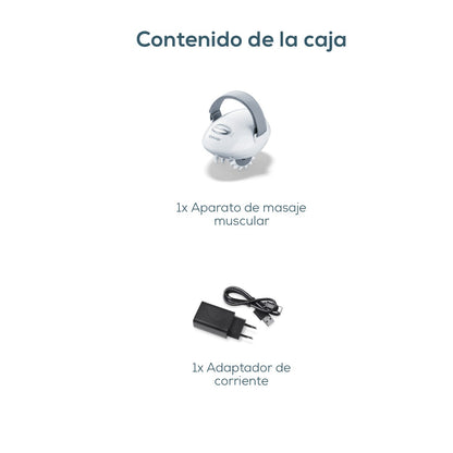Masajeador anti-celulitis, afirma la piel, fácil de utilizar y diseño ergonómico para mayor comodidad Beurer