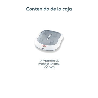 Masajeador de pies Shiatsu digital con ajuste de velocidad Beurer