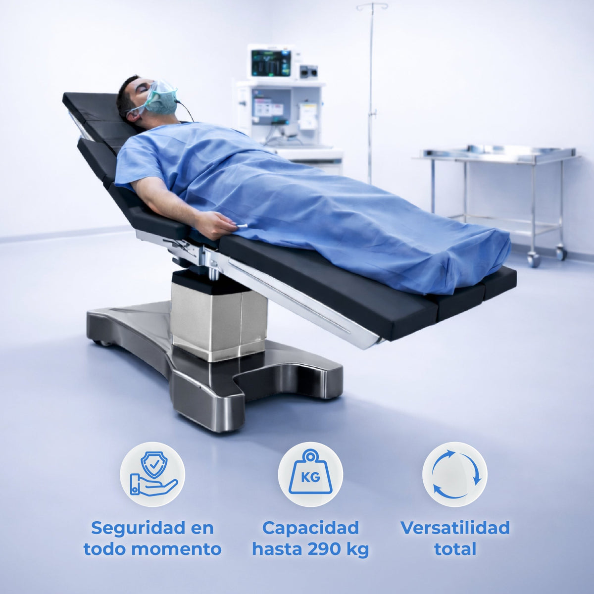 Mesa de Operaciones Eléctrica HyBase V3 | Mesa Quirúrgica con Control Bluetooth y Alta Capacidad Mindray