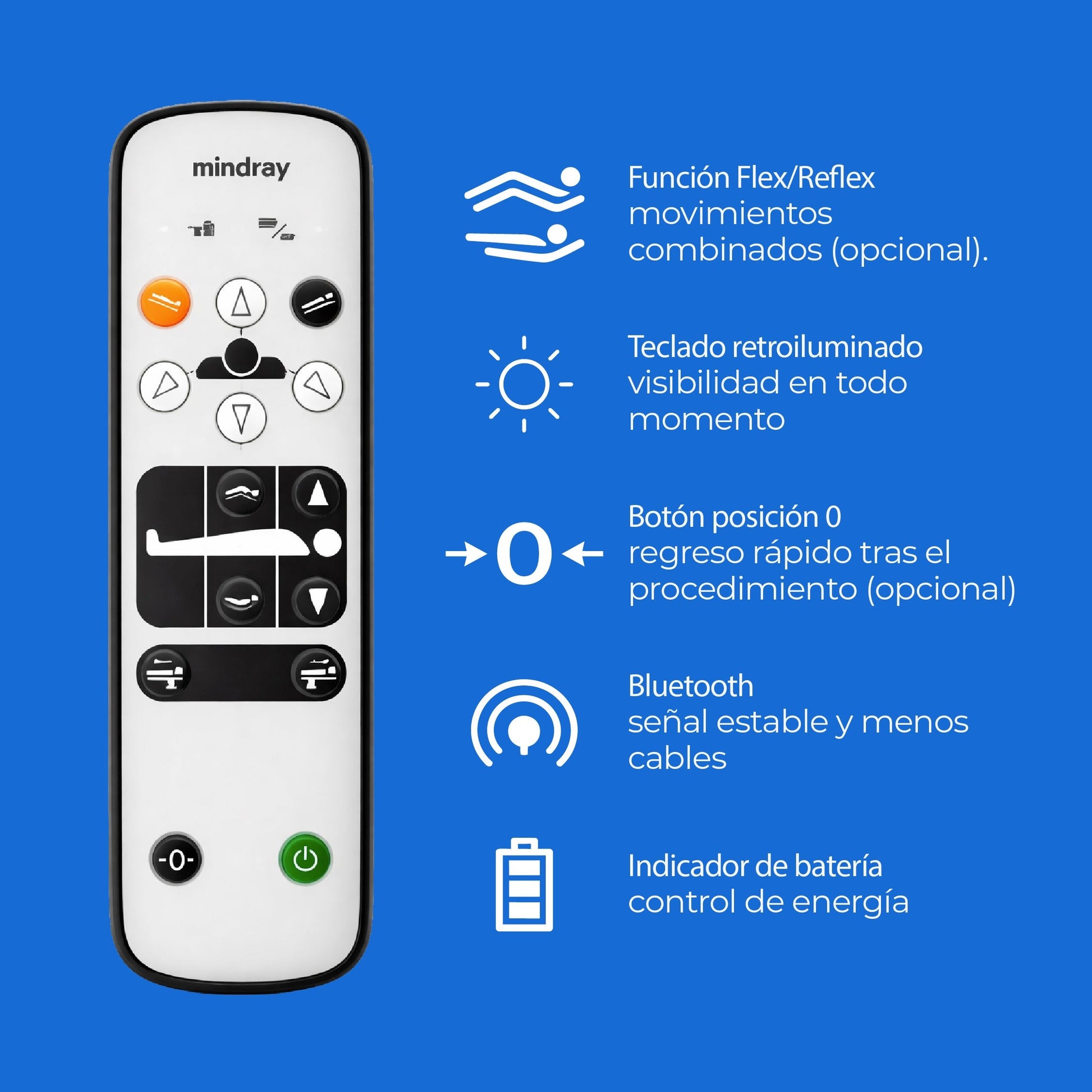 Mesa de Operaciones Eléctrica HyBase V3 | Mesa Quirúrgica con Control Bluetooth y Alta Capacidad Mindray