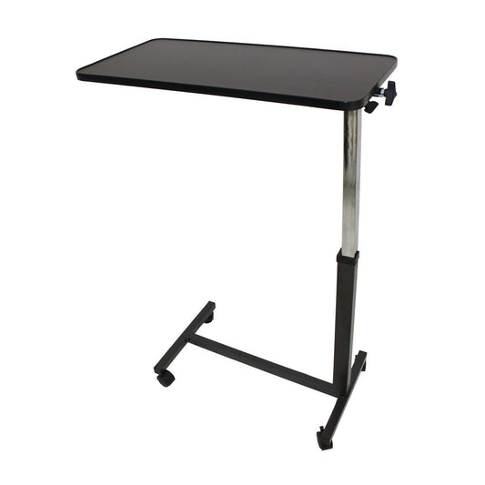 Mesa Puente de Superficie Resistente para Cama Hospitalaria con Altura Ajustable y Ruedas Handy