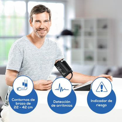 Monitor de Presión Arterial Beurer BM58 con Software HealthManager Beurer
