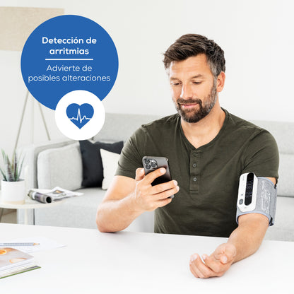 Monitor de Presión Arterial Bluetooth | Detección de Arritmias Beurer