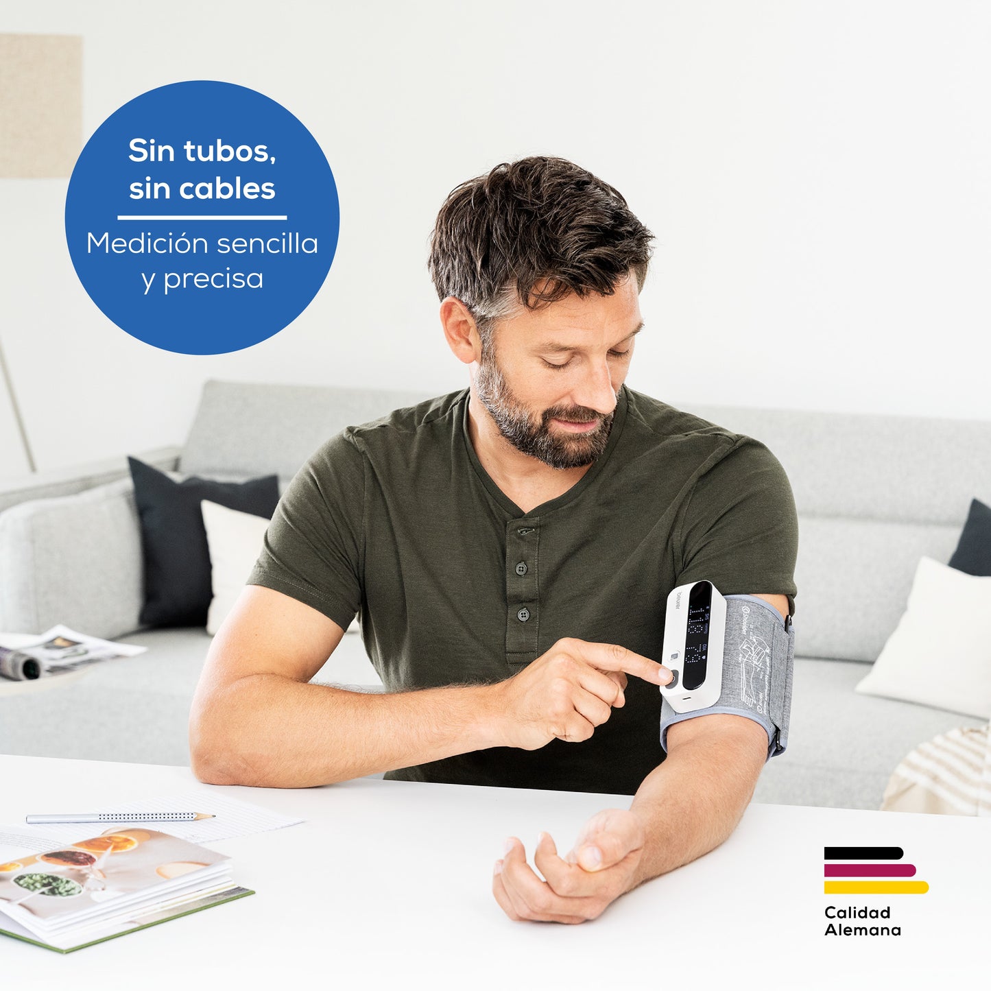 Monitor de Presión Arterial Bluetooth | Detección de Arritmias Beurer
