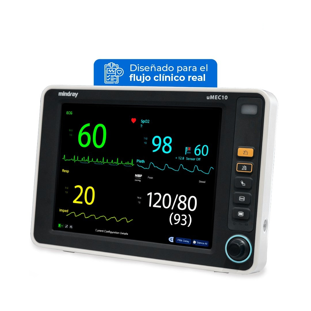 Monitor Multiparámetros de uso Humano UMEC10H Mindray