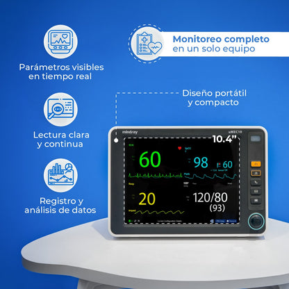 Monitor Multiparámetros de uso Humano UMEC10H Mindray