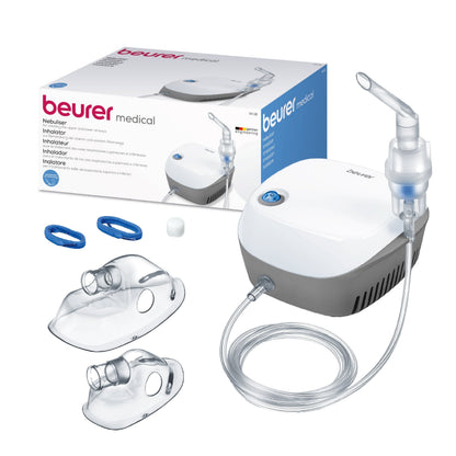 Nebulizador de compresor para niños o adultos con gran capacidad de nebulización modelo IH18 beurer®