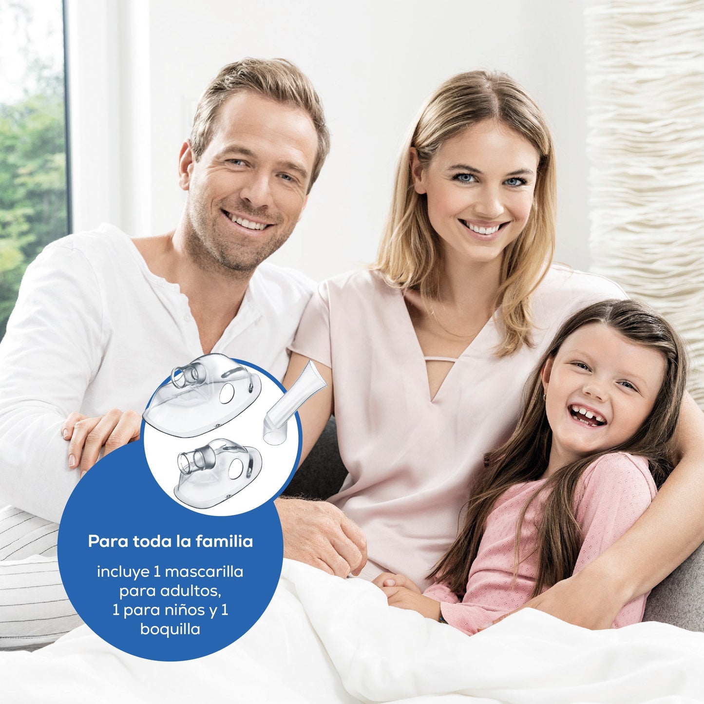 Nebulizador de compresor para niños o adultos con gran capacidad de nebulización modelo IH18 beurer®