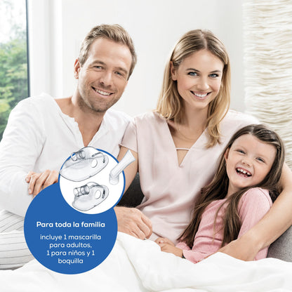 Nebulizador de compresor para niños o adultos con gran capacidad de nebulización modelo IH18 beurer®