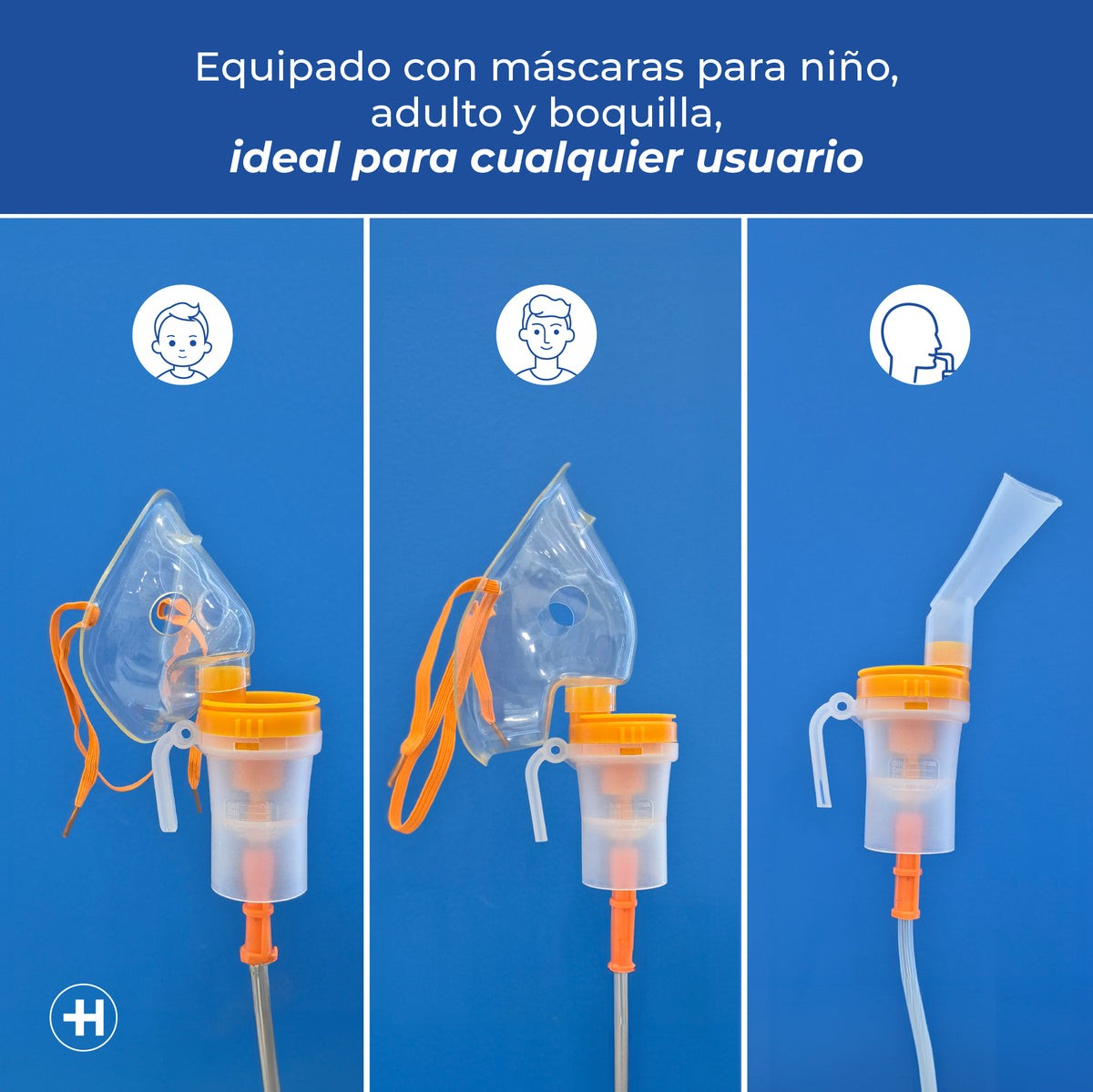 Nebulizador de Pistón 403D | Uso Médico y Doméstico para niño o adulto Handy
