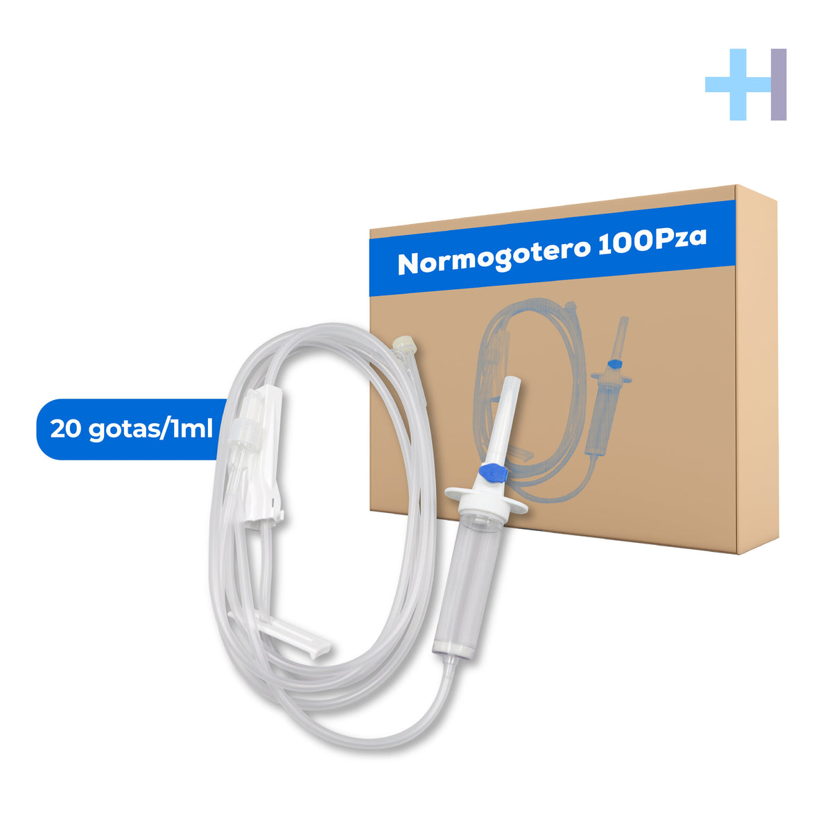 Normogotero sin Aguja para Venoclisis Hergom Vet