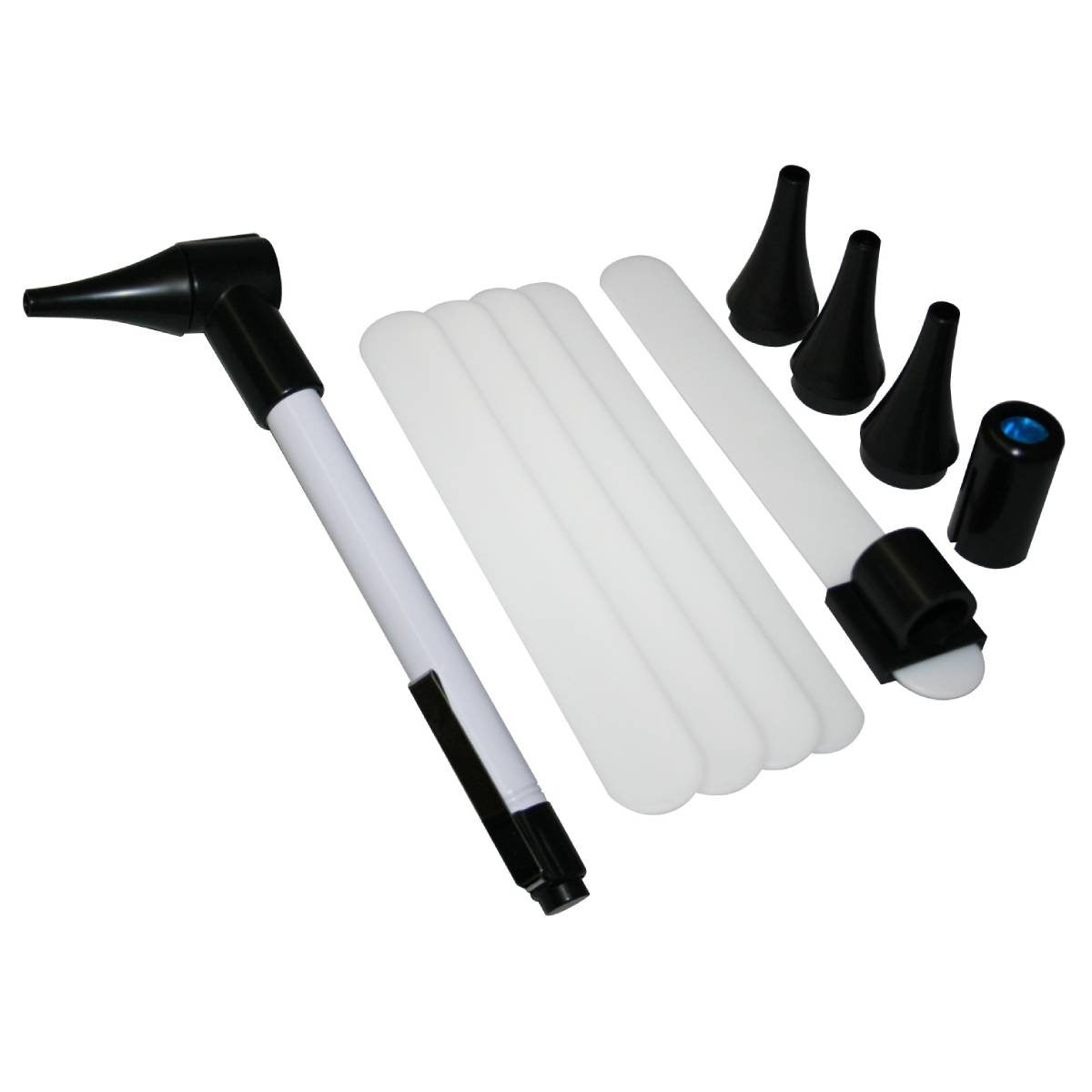Otoscopio con lámpara y 1 filtro de luz para oftalmólogo Checkatek