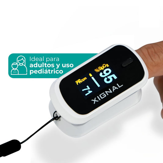 Oxímetro Portátil Xignal para Adulto y Niño | Pantalla OLED MD300C2 Xignal