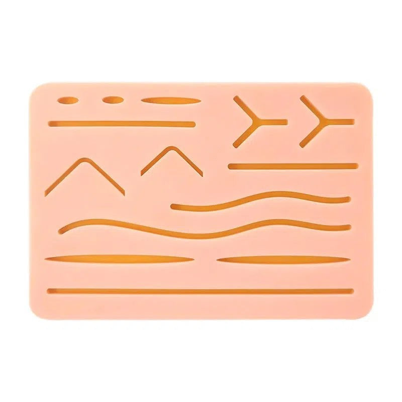 Pad de Sutura 3 Capas para Prácticas Realistas Mercy | Flexible, Resistente y Reusable