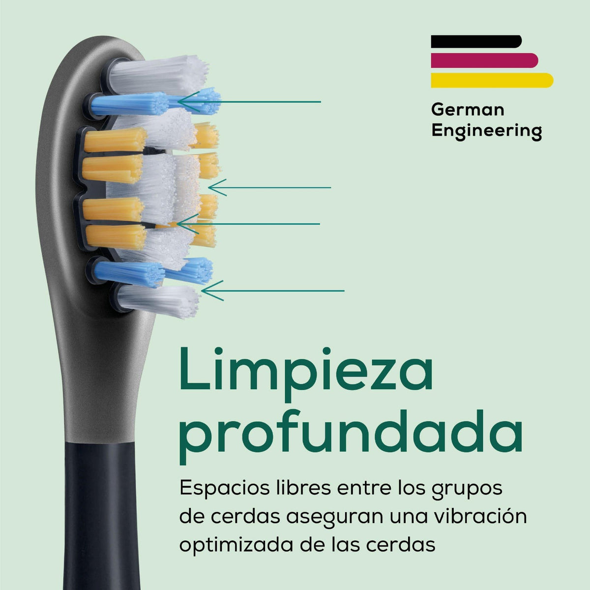 Paquete de 4 cabezales de repuesto para cepillos de dientes eléctricos Beurer