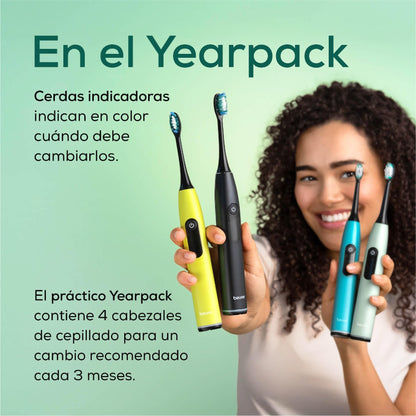Paquete de 4 cabezales de repuesto para cepillos de dientes eléctricos Beurer