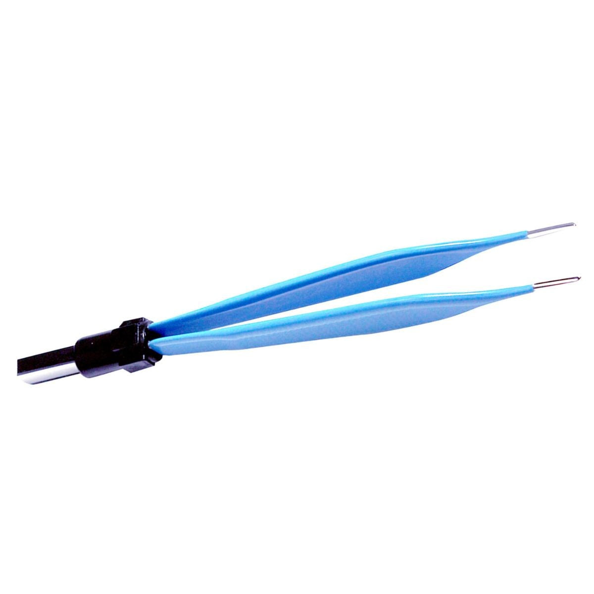 Pinza Adson Bipolar Antiadherente con Punta de 1MM para Electrocirugía (Compatible con Equipos Deltronix con Cable 190-110)