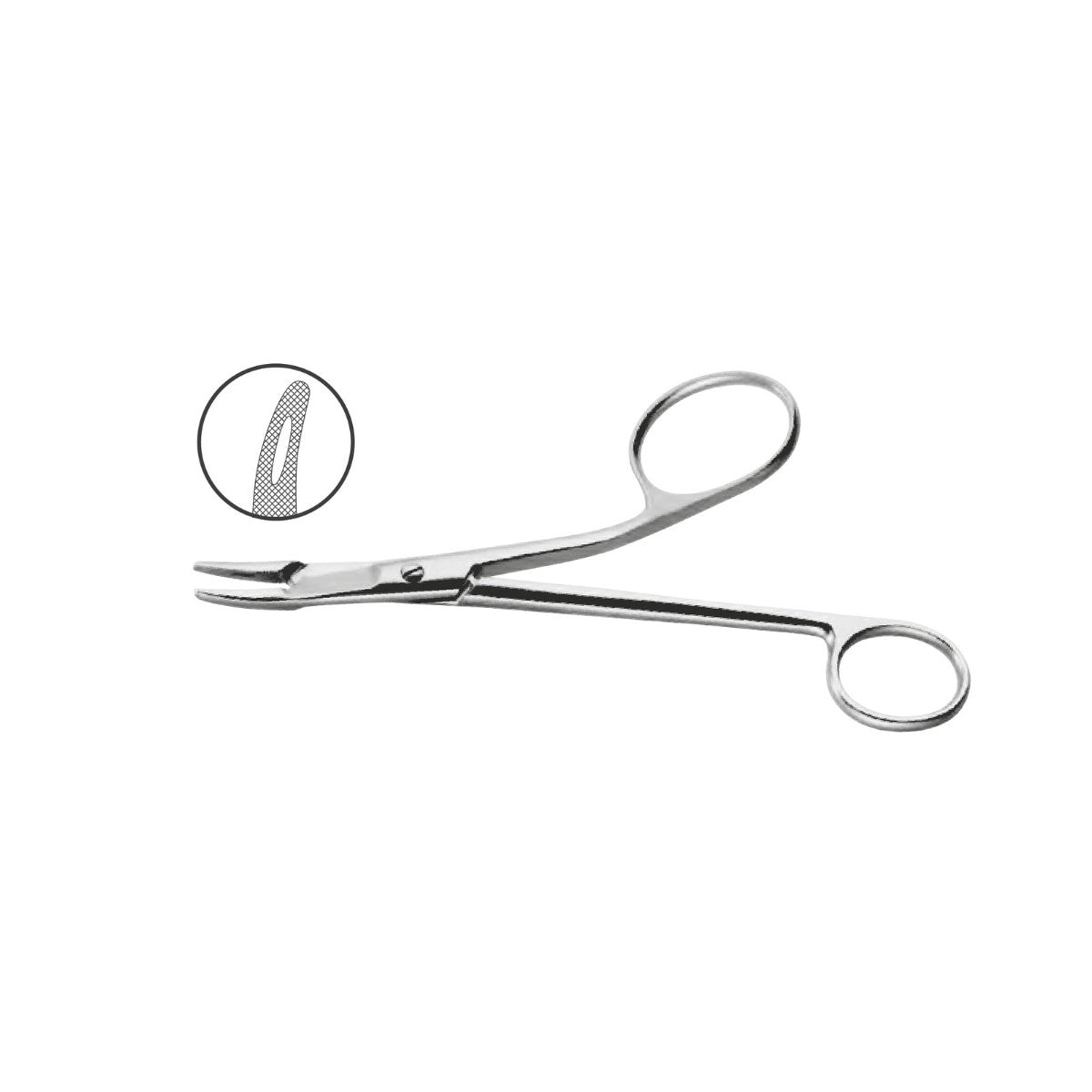 Pinza porta aguja Gillies