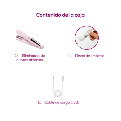 Pinza Quita Orzuela Recargable Inalámbrica, Elimina las Puntas Abiertas / HT22 Marca Beurer®