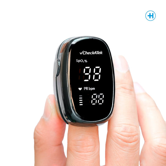 Oxímetro de Pulso Digital OP103 | Medición de SpO₂ y Pulso | Marca Checkatek