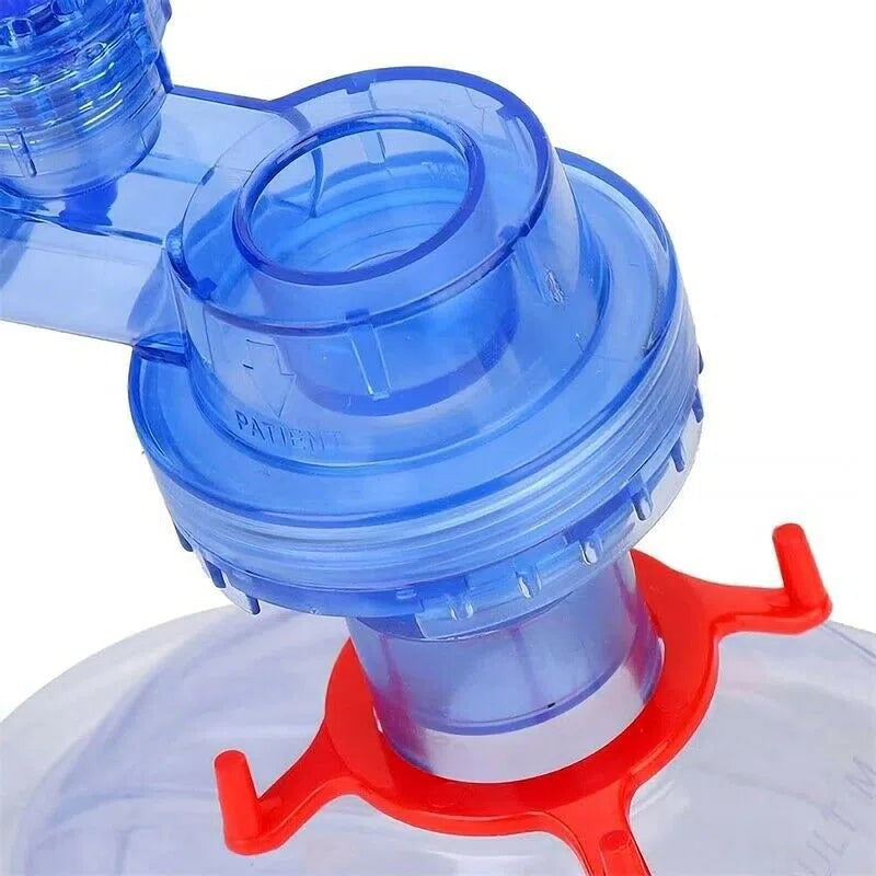 Resucitador manual Ambu para ventilación asistida de PVC para adulto Handy