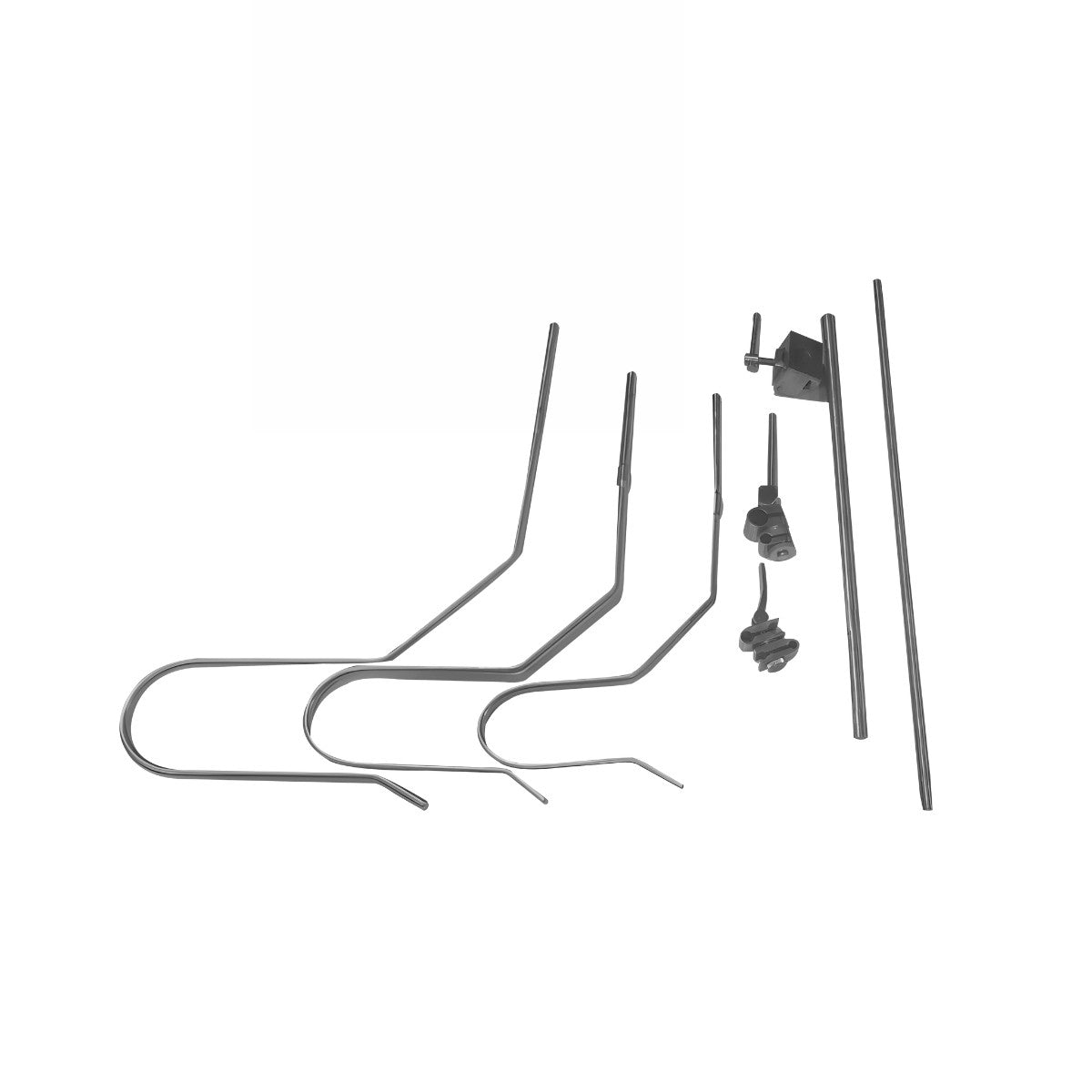 Retractor Laparoscópico Nathanson con 3 ganchos