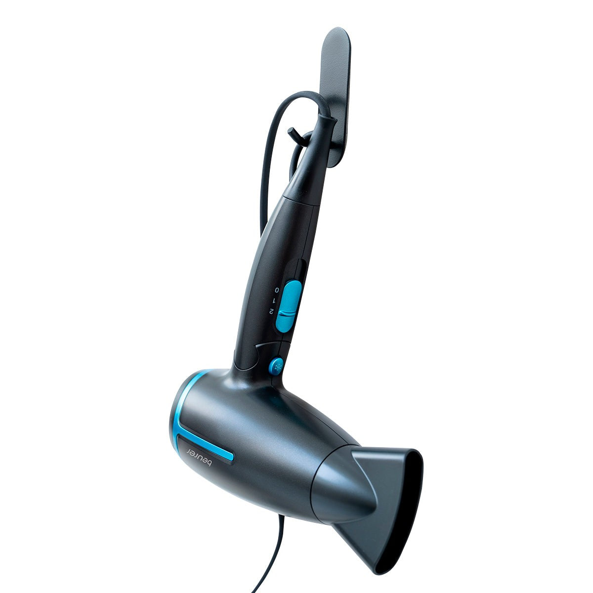 Secadora de viaje para cabello con mango plegable ergonómico 2 niveles de velocidad / HC25BF23 Beurer
