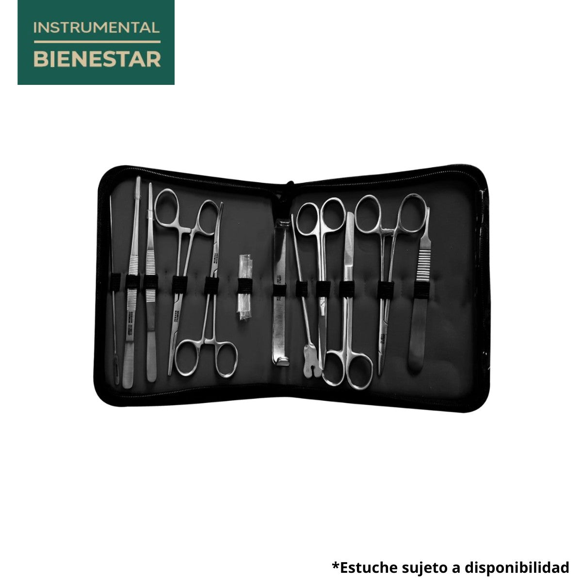 Set Instrumental para Curación 12 piezas "La Clínica es Nuestra" Bienestar de Alta Calidad