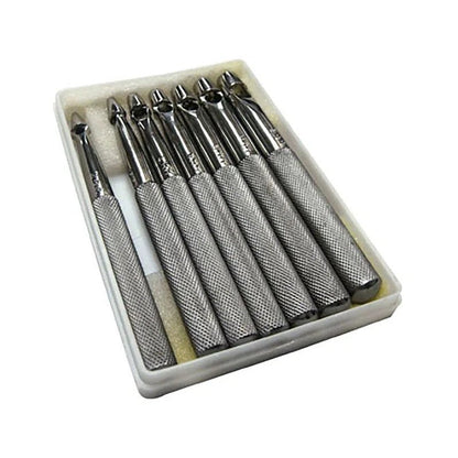 Set Punch Dérmico Keyes de Acero Inoxidable con Puntas Intercambiables