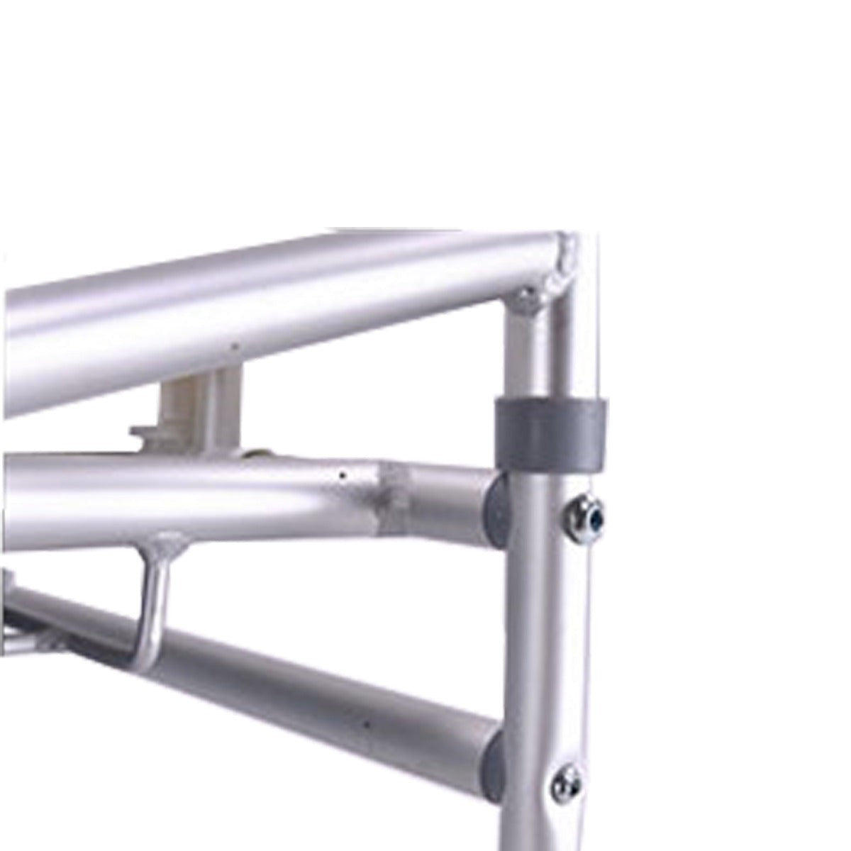 Silla Cómodo Plegable de Aluminio, con Altura Regulable, Tapa, Ruedas y Bloqueo Seguro Handy