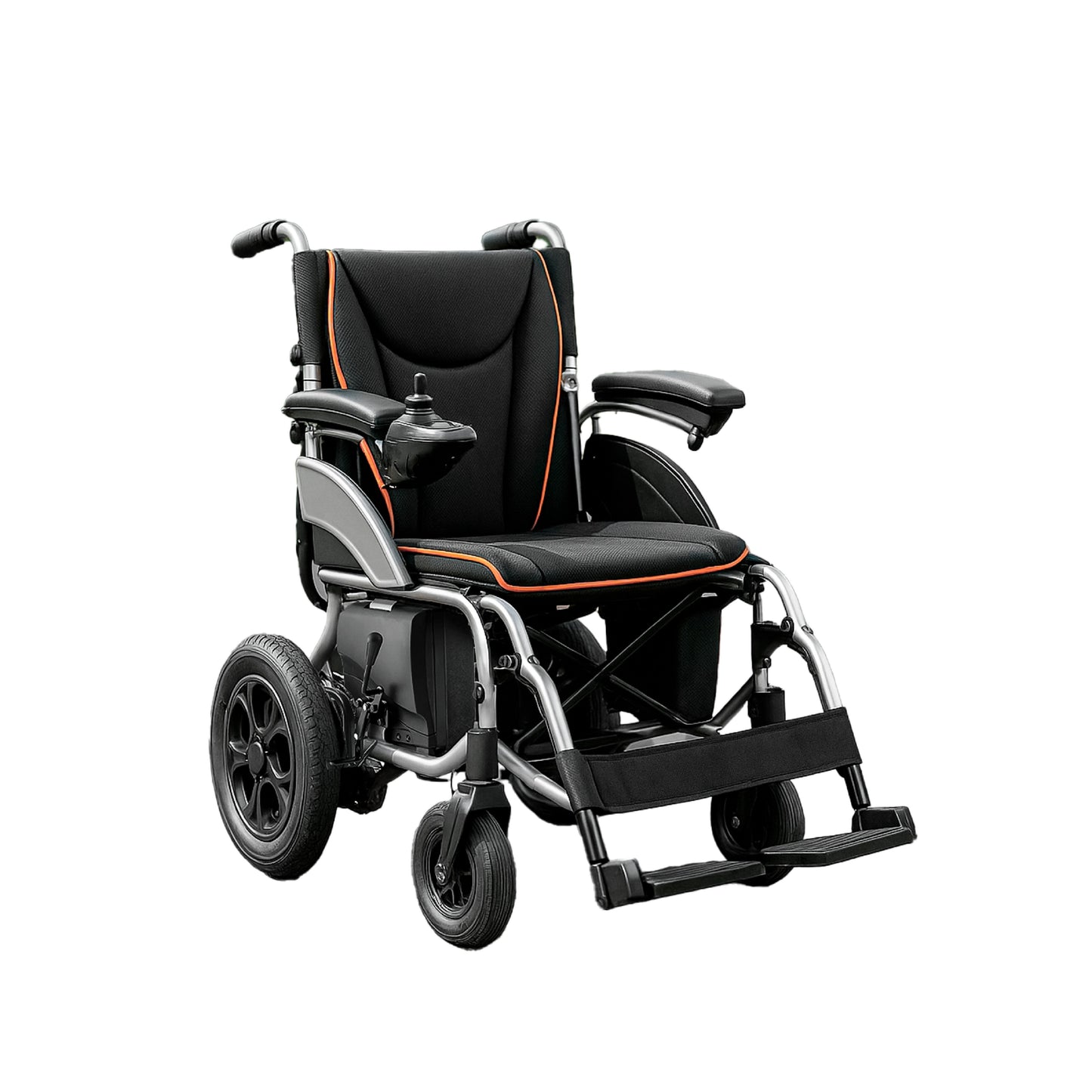 Silla de Ruedas Eléctrica y Manual S500 | Estructura Metálica Reforzada Handy