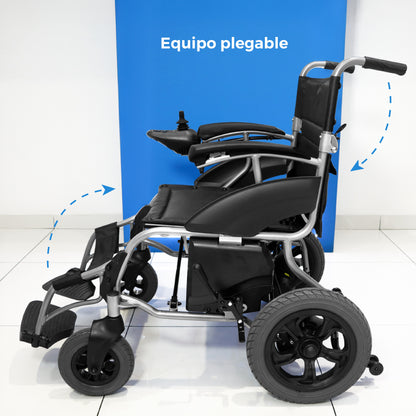 Silla de Ruedas Eléctrica y Manual S500 | Estructura Metálica Reforzada Handy