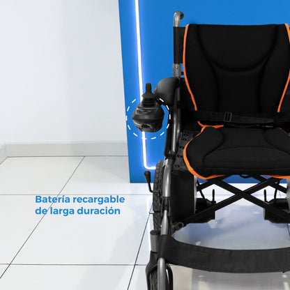 Silla de Ruedas Eléctrica y Manual S500 | Estructura Metálica Reforzada Handy