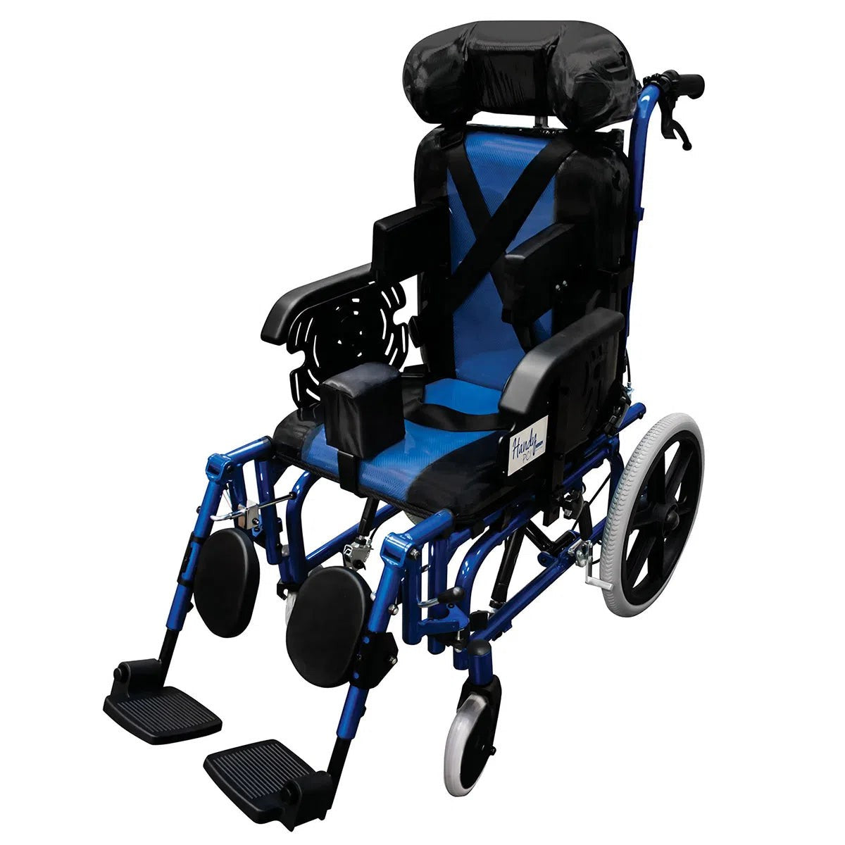 Silla de Ruedas Infantil Plegable con Soporte Anti-Volcaduras Handy