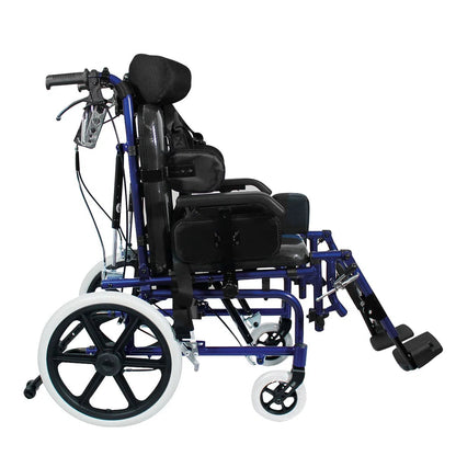 Silla de Ruedas Infantil Plegable con Soporte Anti-Volcaduras Handy